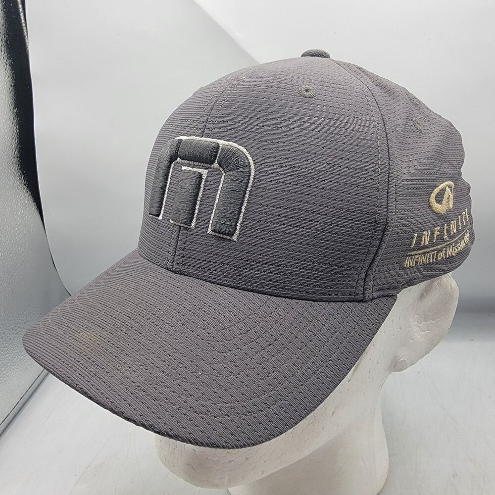 Travis Matthew Infiniti Of Mission Viejo Flexfit Hat L-XL Gray Baseball Cap